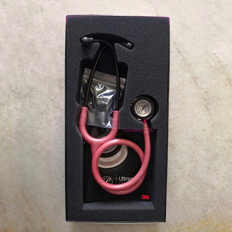 گوشی پزشکی لیتمن کلاس 3 صورتی آینه ای 5962