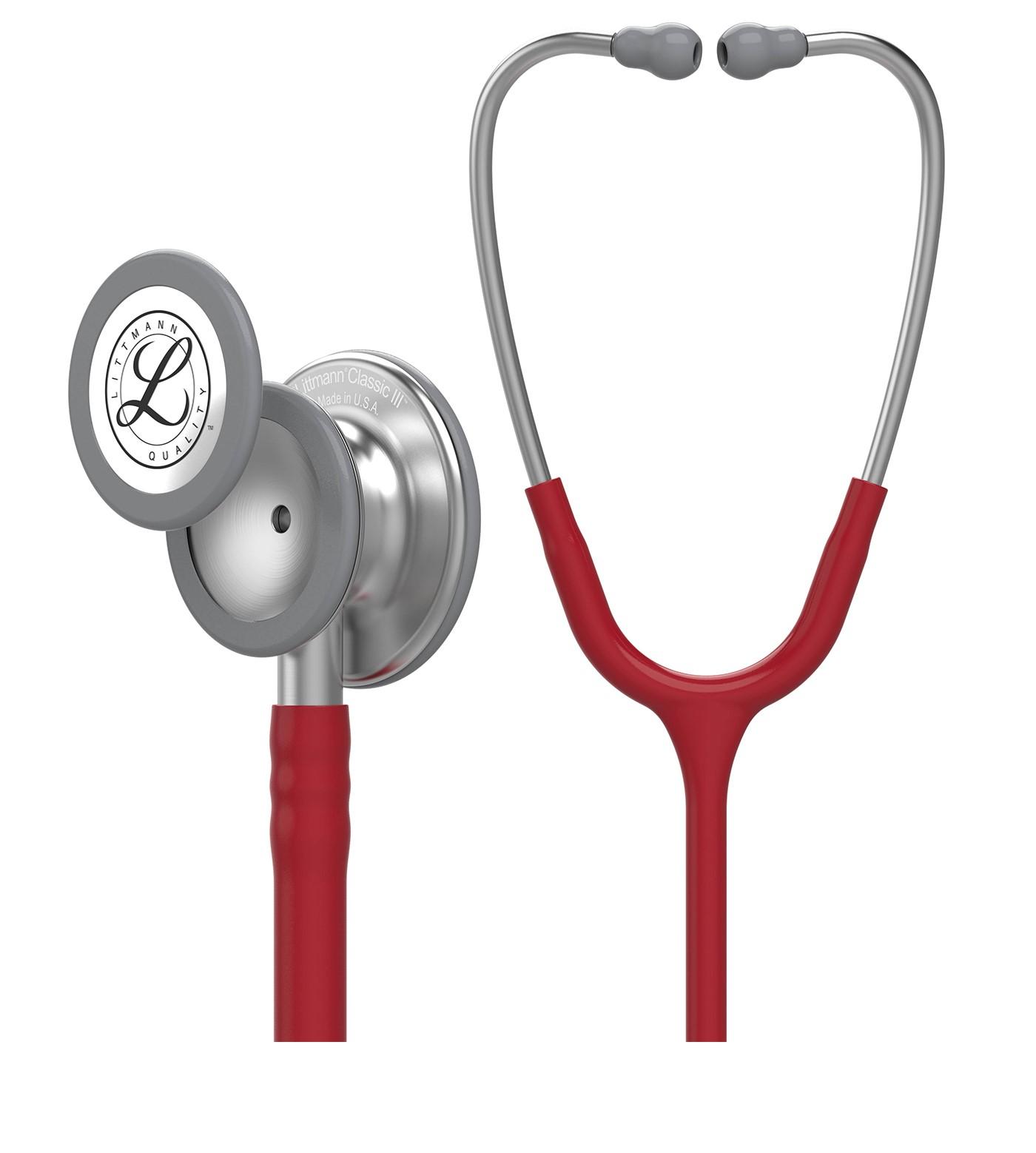 گوشی پزشکی لیتمن کلاس 3 زرشکی 5627