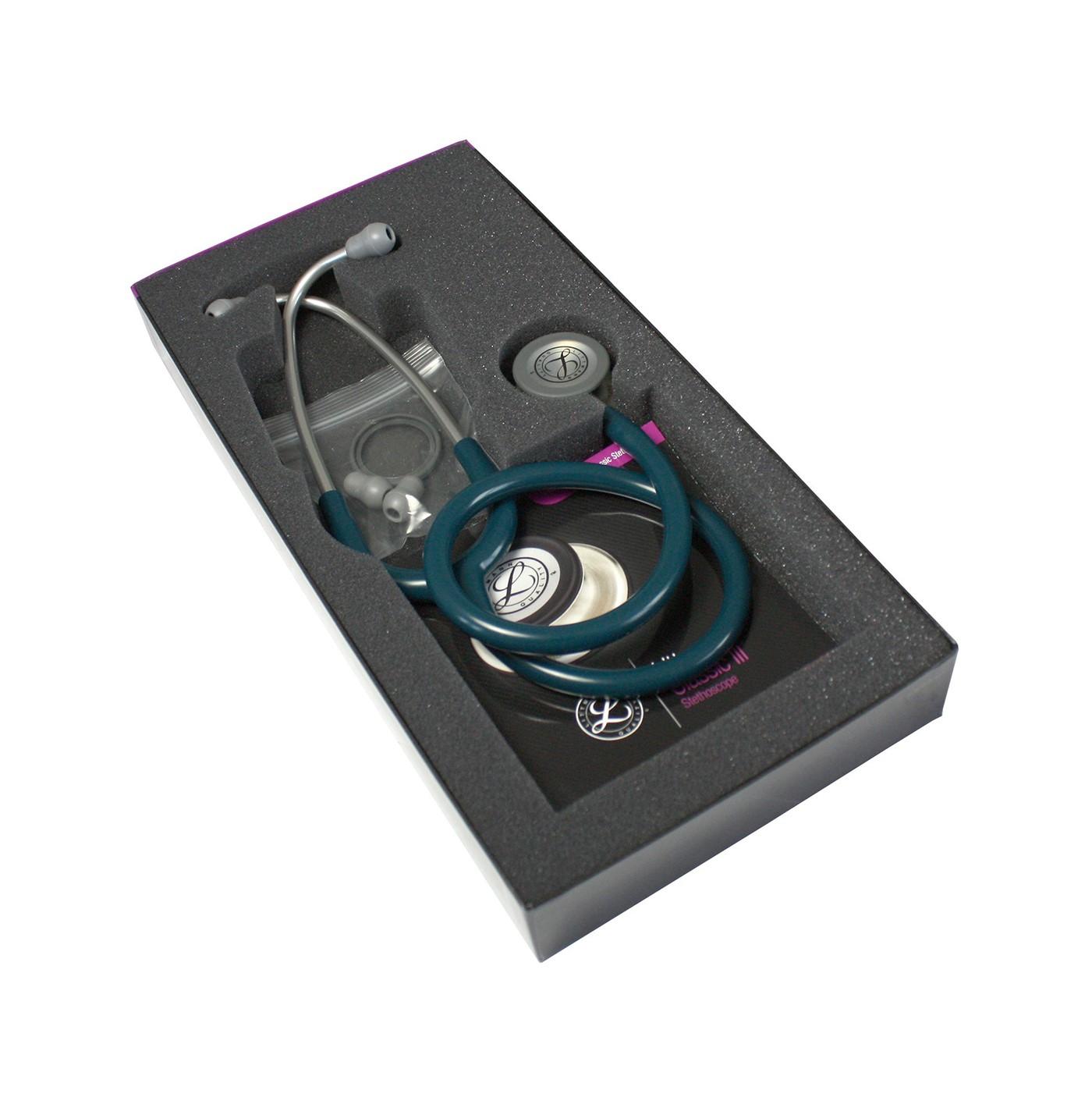 گوشی پزشکی لیتمن کلاس 3 آبی کاربنی 5623