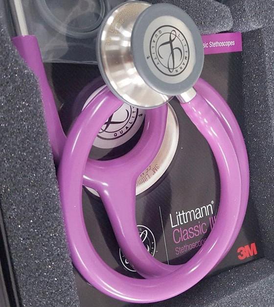 گوشی پزشکی لیتمن کلاس 3 بنفش روشن (یاسی) 5832