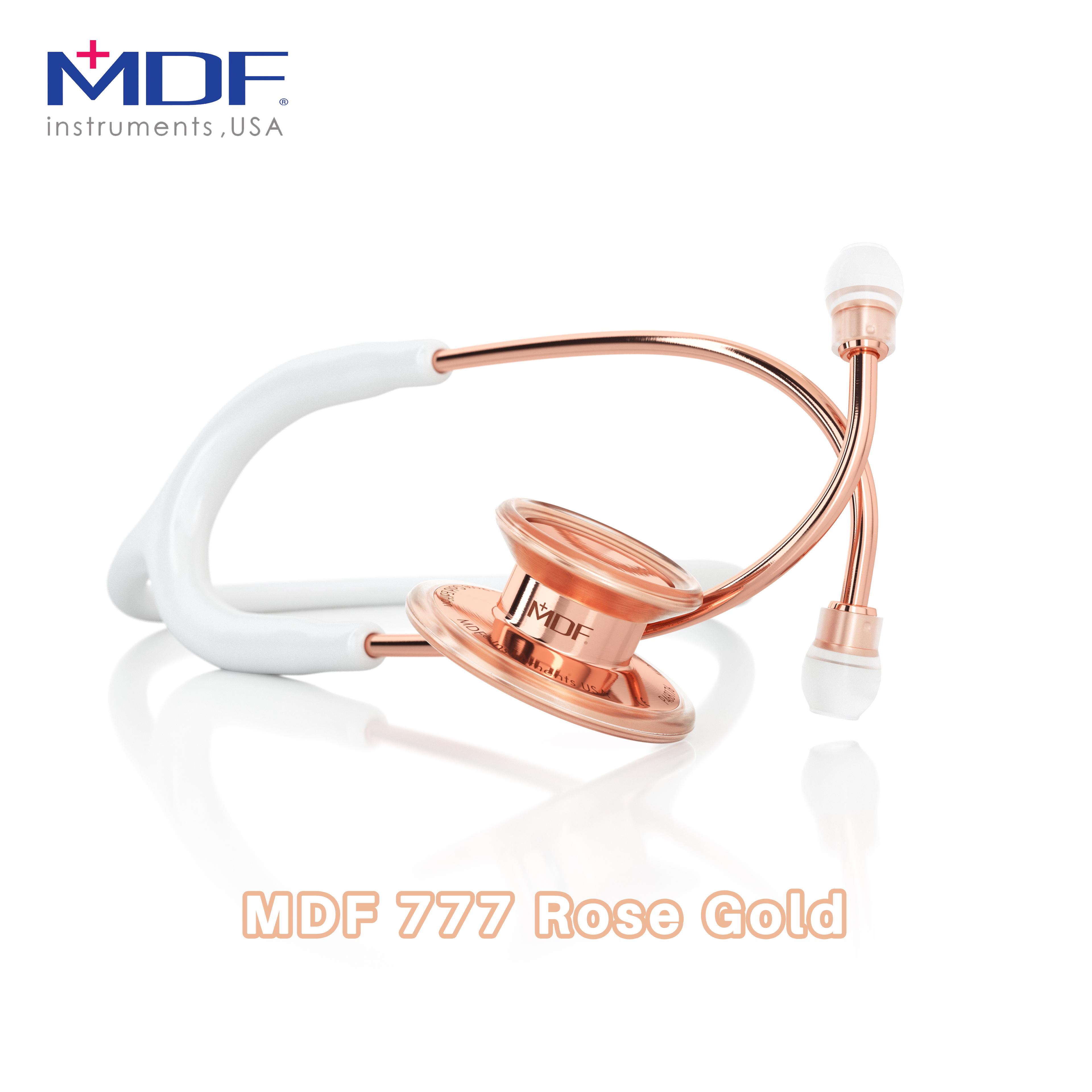گوشی پزشکی رزگلد mdf 777RG