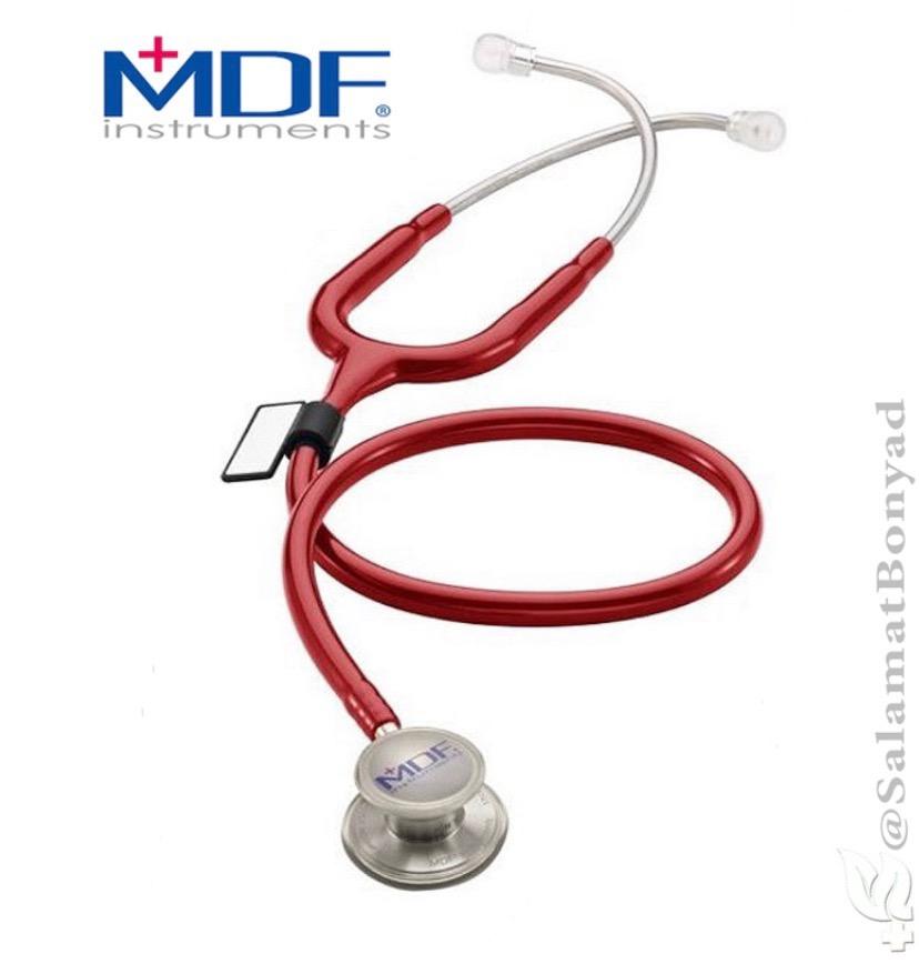 گوشی پزشکی رزگلد mdf 777RG مشکی