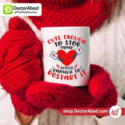 ماگ پزشکی طرح Restart Your Heart -3