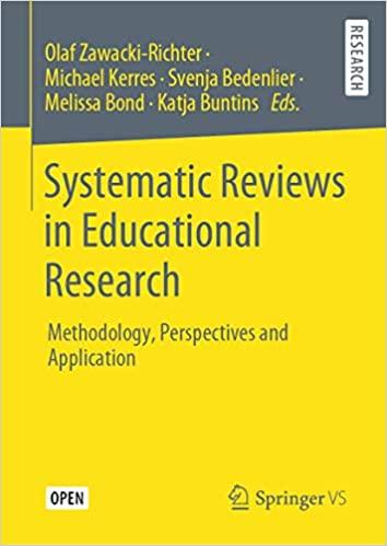 Systematic Reviews in Educational Research: Methodology, Perspectives and Application Hardcover – December 2, 2019(نشر اطمینان)