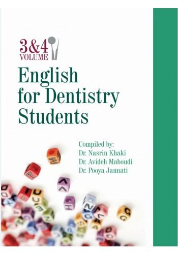 English for Dentistry Students 3&4(نشر رویان پژوه)