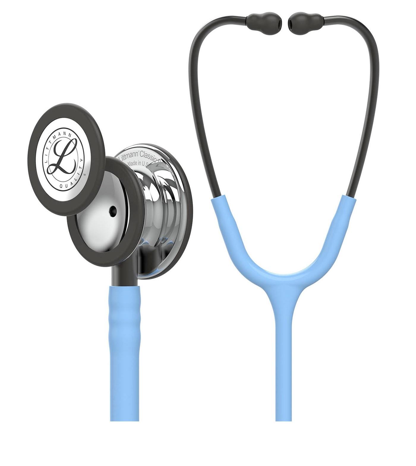 گوشی پزشکی لیتمن کلاس 3 آبی یخی آینه ای 5959