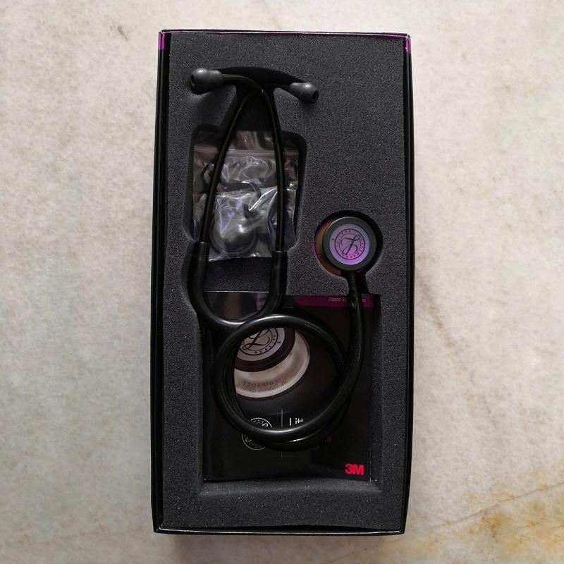 گوشی پزشکی لیتمن کلاس 3 مشکی رنگین کمانی 5870