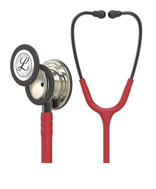 گوشی پزشکی لیتمن کلاس 3 زرشکی شامپاینی 5864