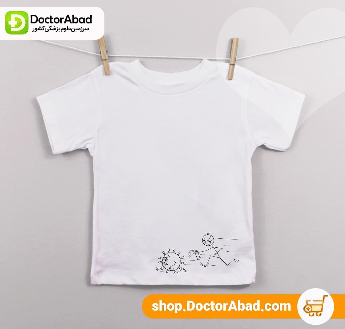 نیم تنه زنانه طرح ضدعفونی