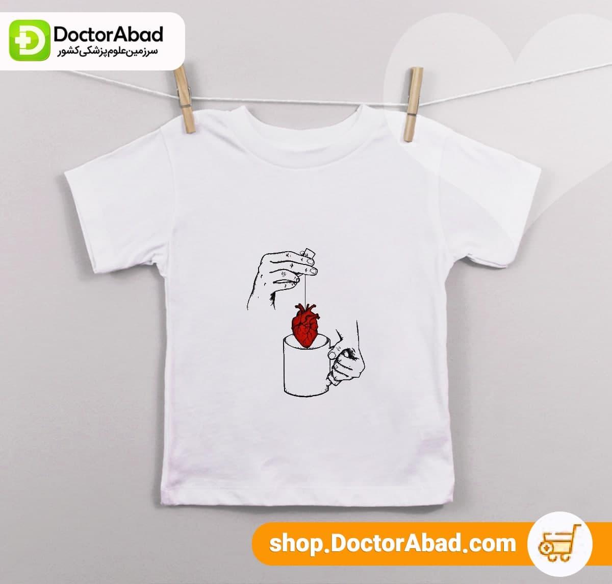 نیم تنه زنانه طرح heart bag