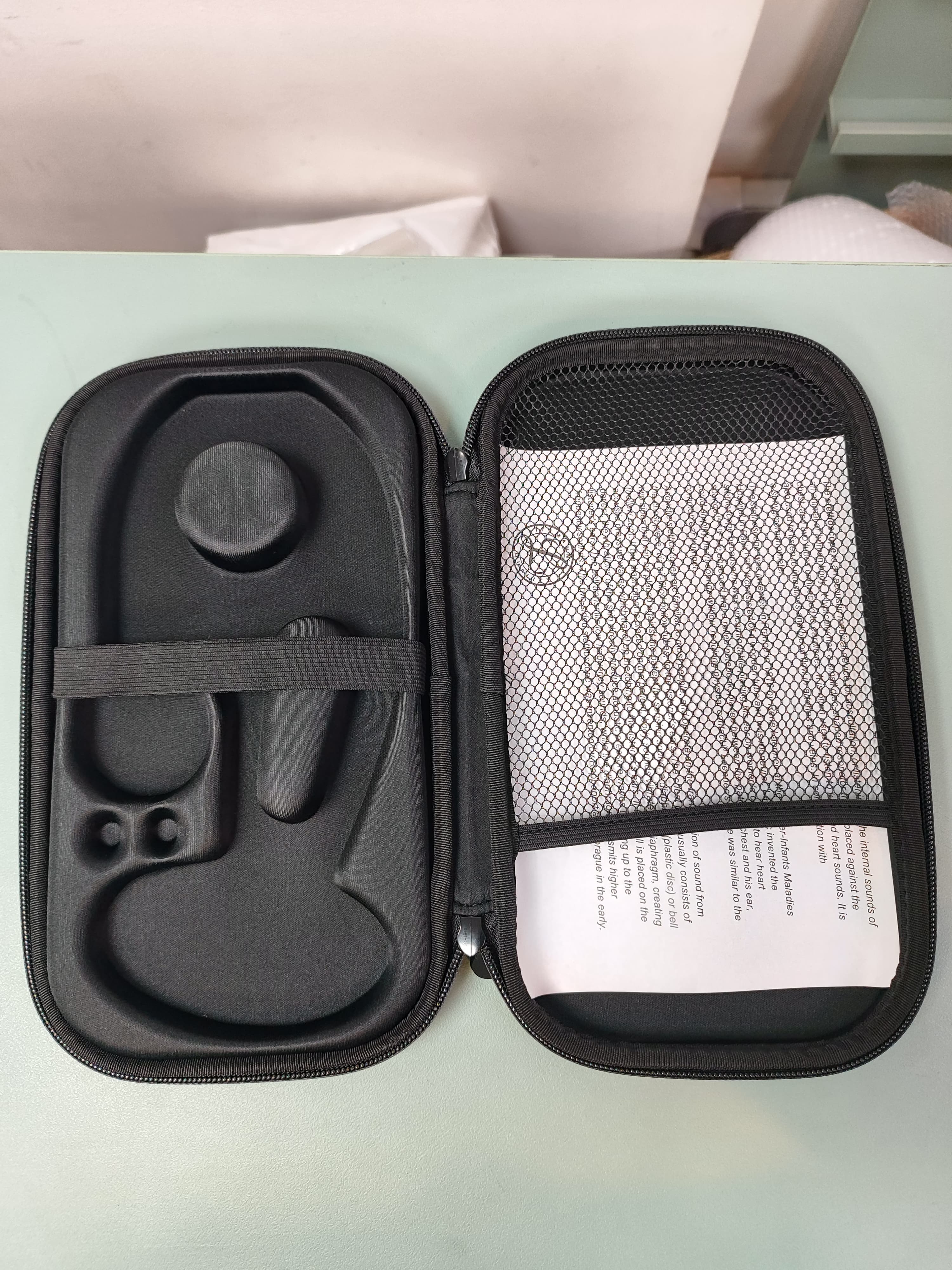 کیف گوشی پزشکی لیتمن کلاسیک مدل مشکی برزنتی