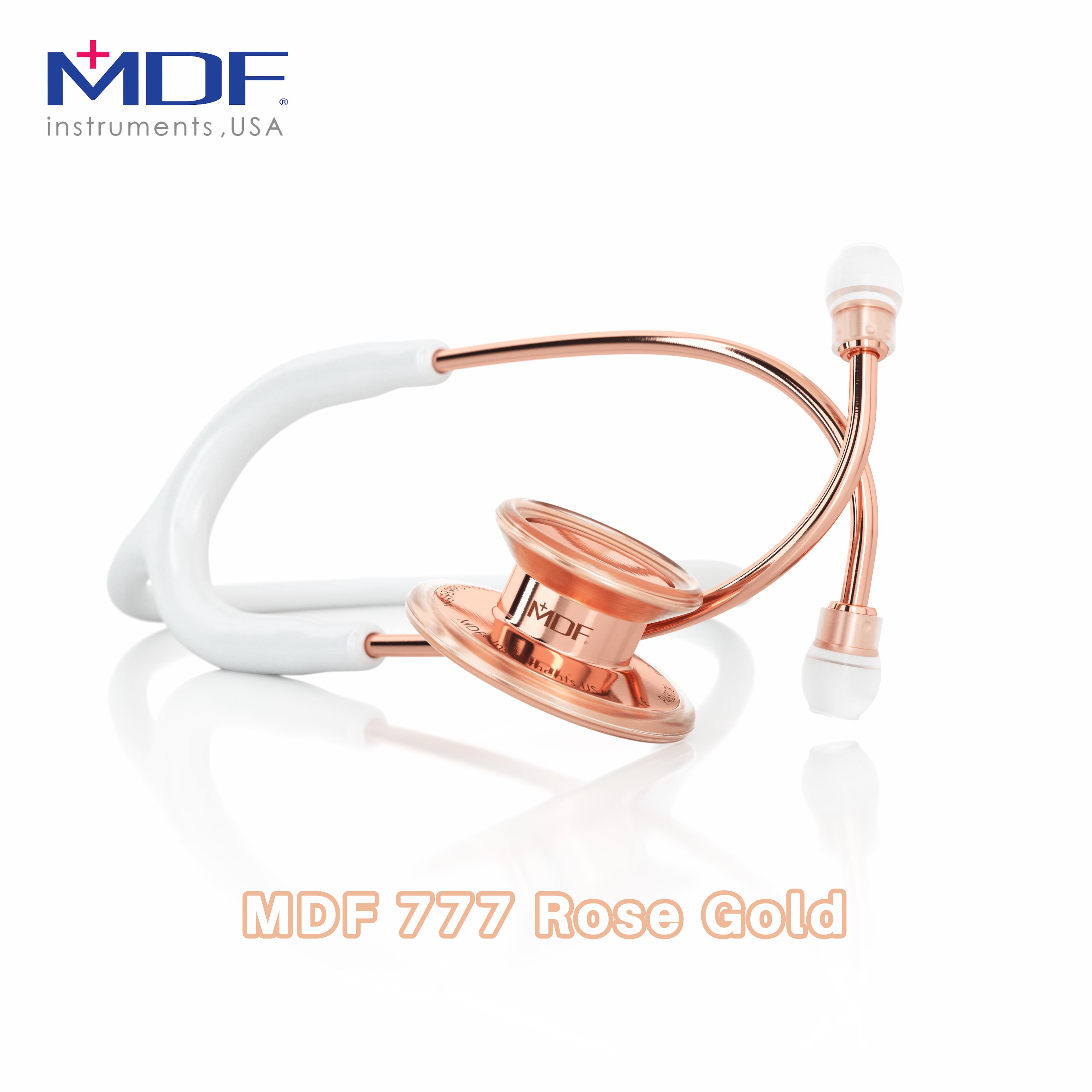 گوشی پزشکی رزگلد mdf 777RG