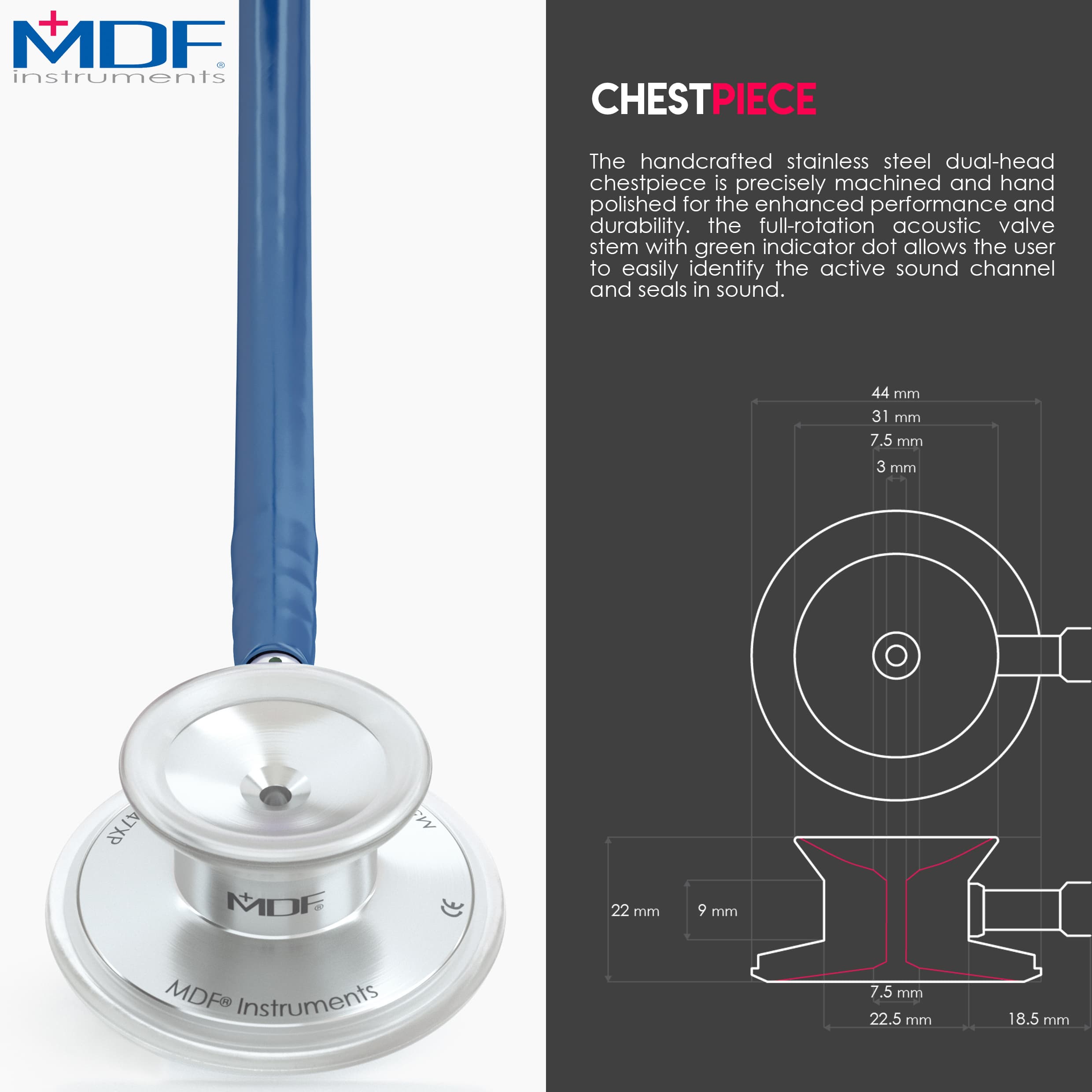 گوشی یونیسف mdf 747xp