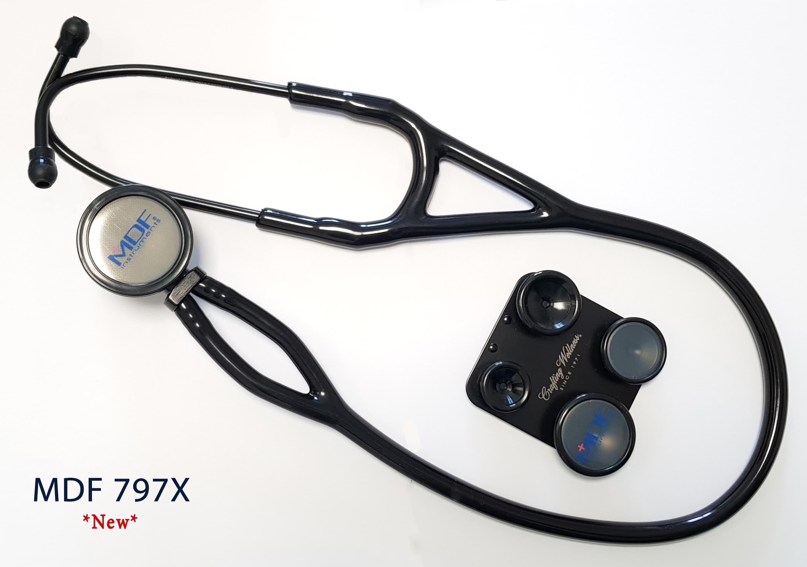 گوشی پزشکی قلب دوشلنگه mdf 797X تمام مشکی