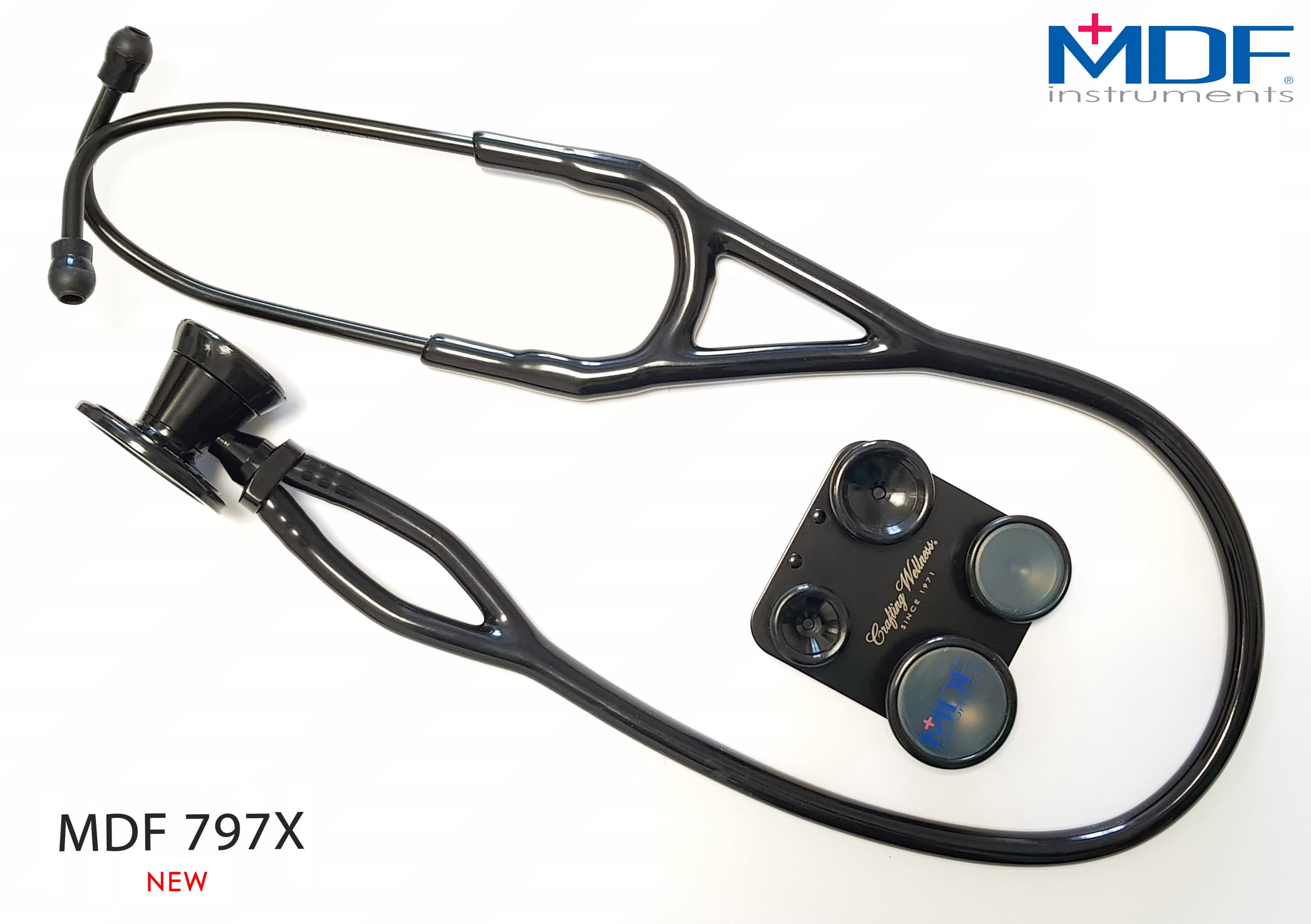 گوشی پزشکی قلب دوشلنگه mdf 797X تمام مشکی