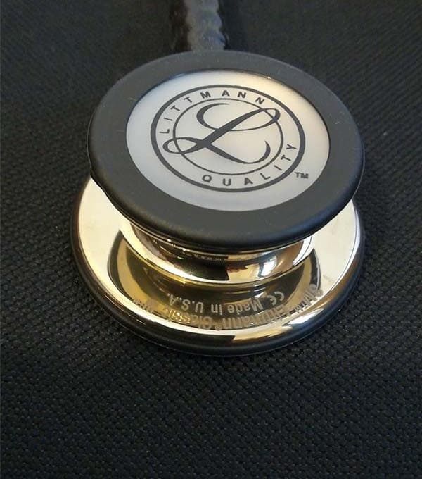 گوشی پزشکی لیتمن کلاس 3 مشکی شامپاینی 5861