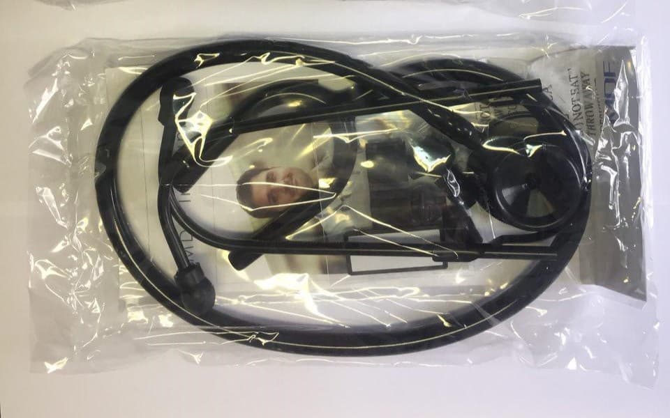 گوشی ساده مدل بزرگسال mdf 747 تمام مشکی