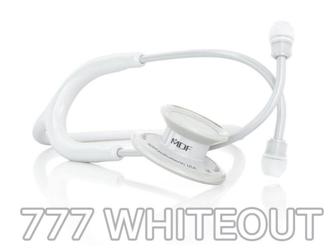 گوشی پزشکی mdf 777 تمام سفید