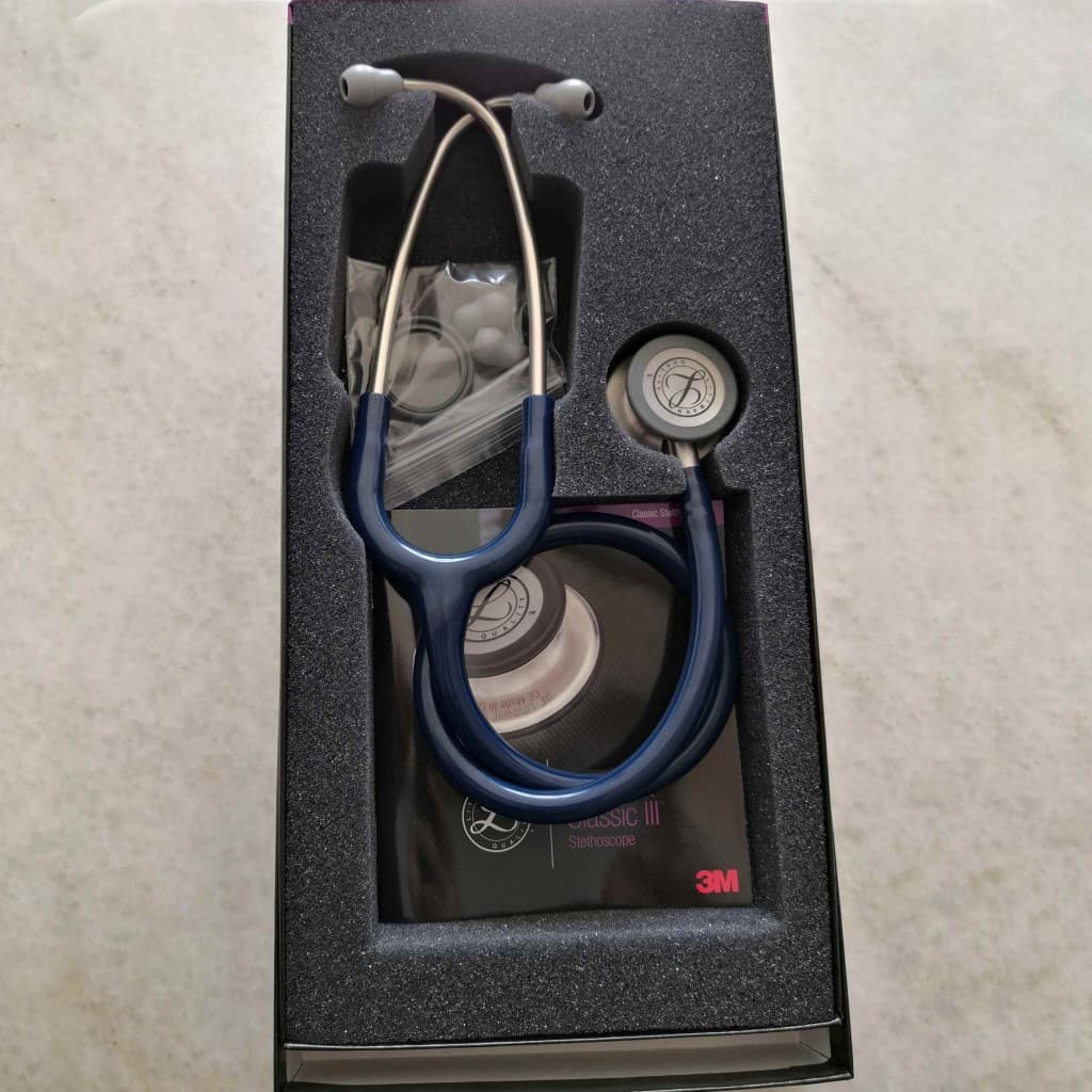 گوشی پزشکی لیتمن کلاس 3 سرمه ای 5622