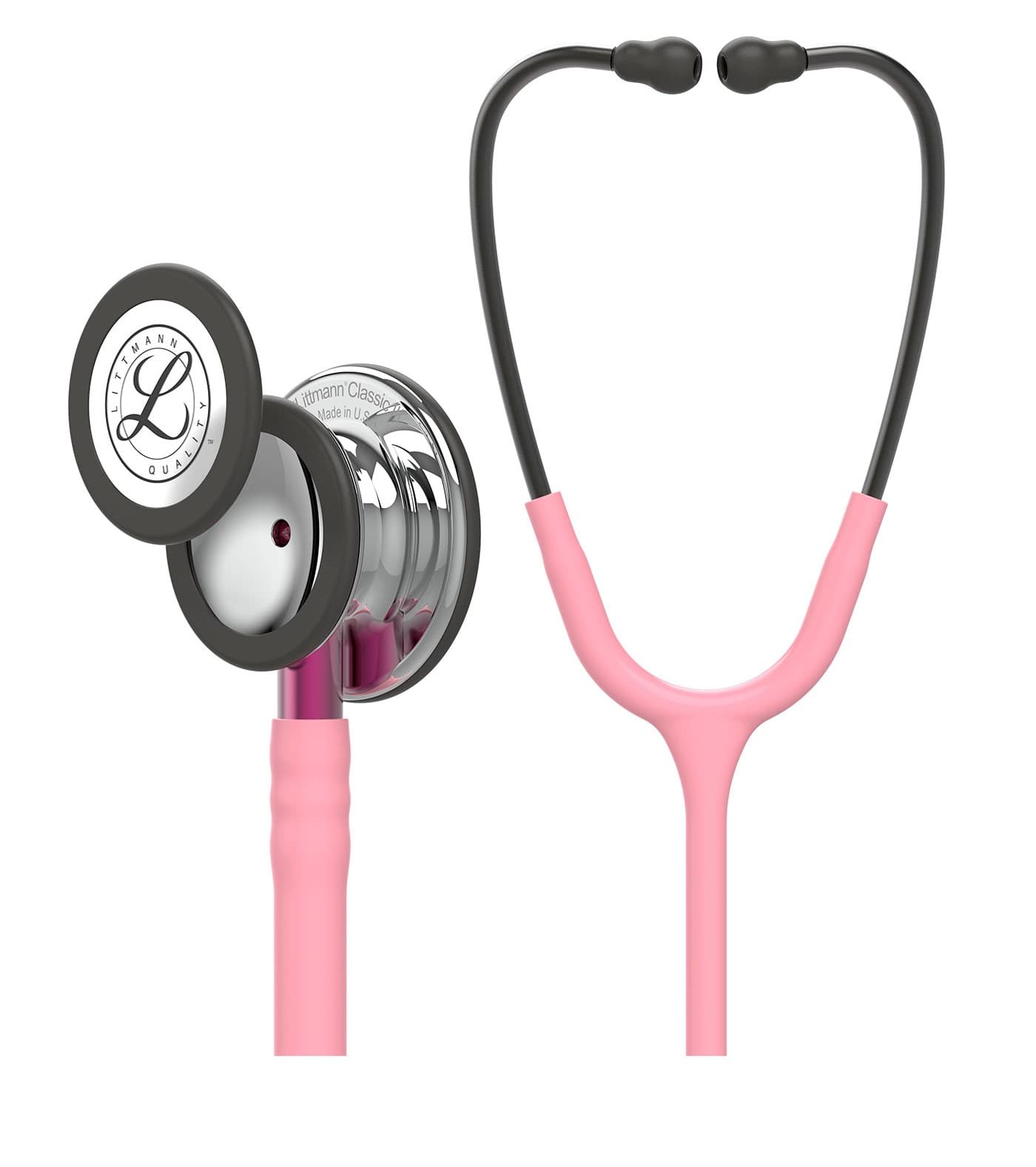 گوشی پزشکی لیتمن کلاس 3 صورتی آینه ای 5962