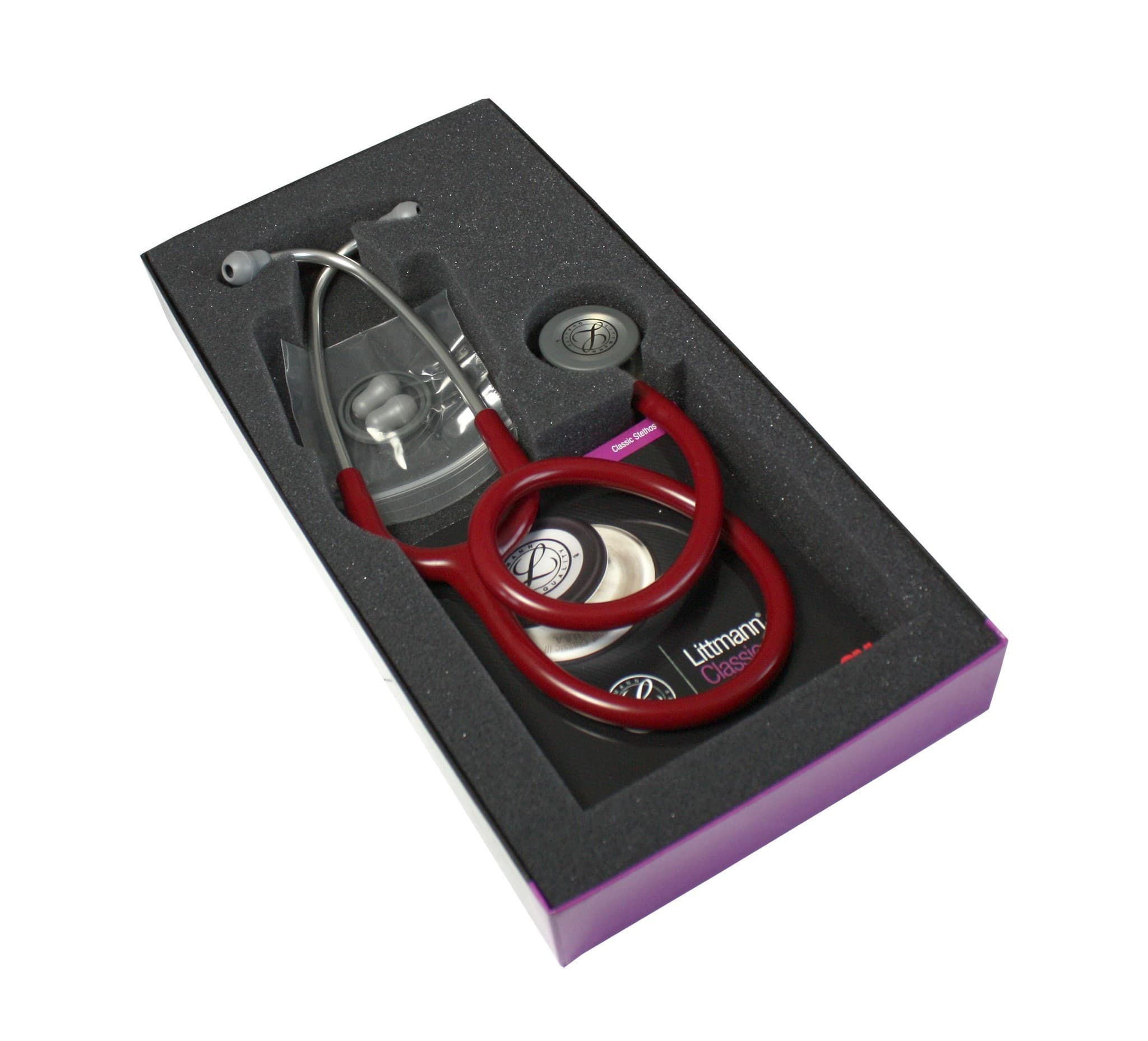 گوشی پزشکی لیتمن کلاس 3 زرشکی 5627