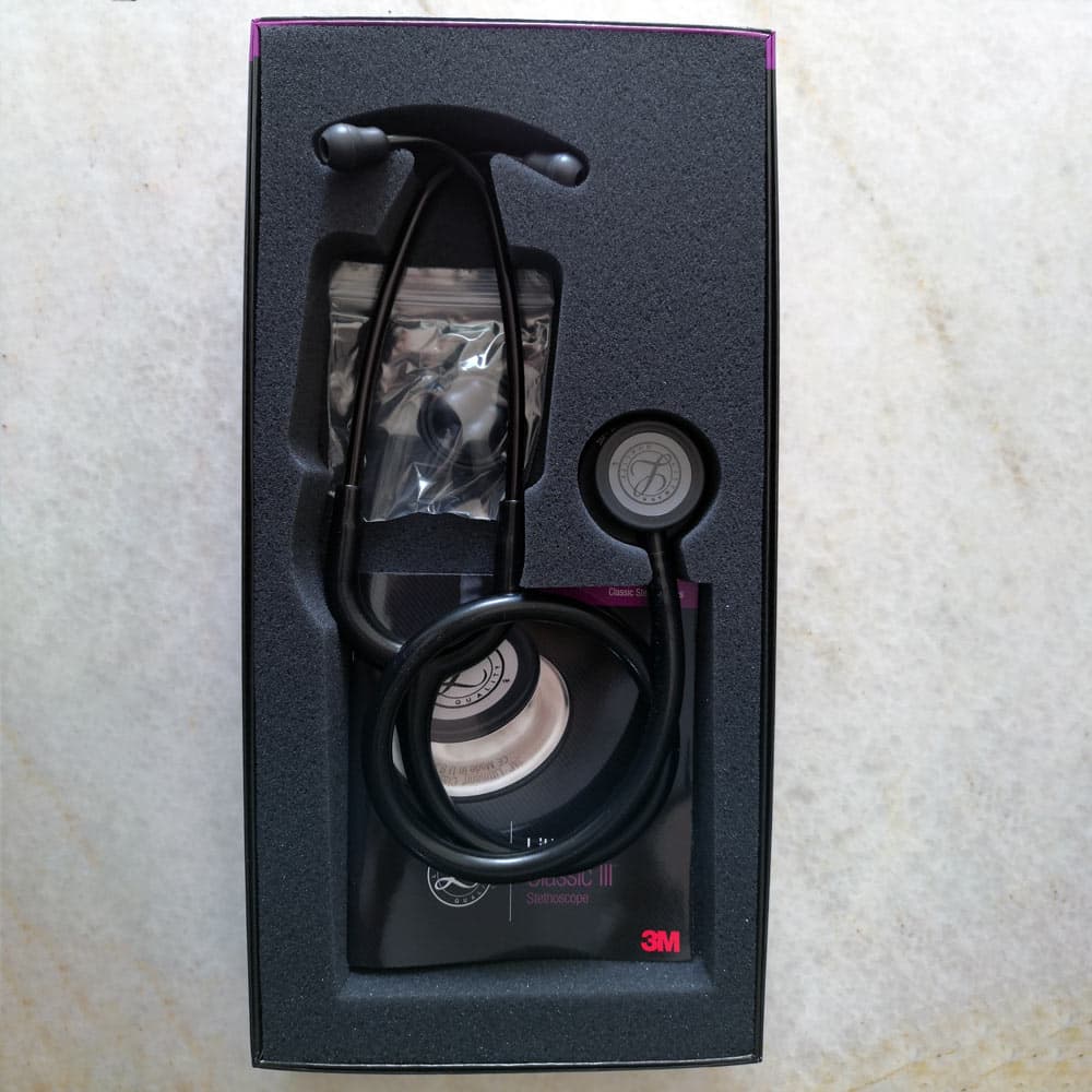 گوشی پزشکی لیتمن کلاس 3 تمام مشکی (5803)