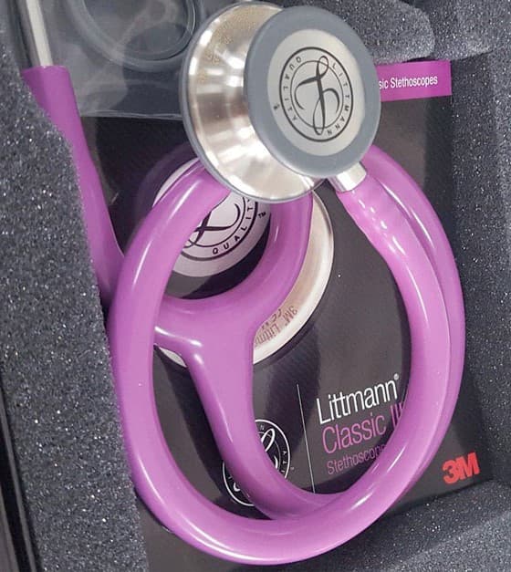 گوشی پزشکی لیتمن کلاس 3 بنفش روشن (یاسی) 5832