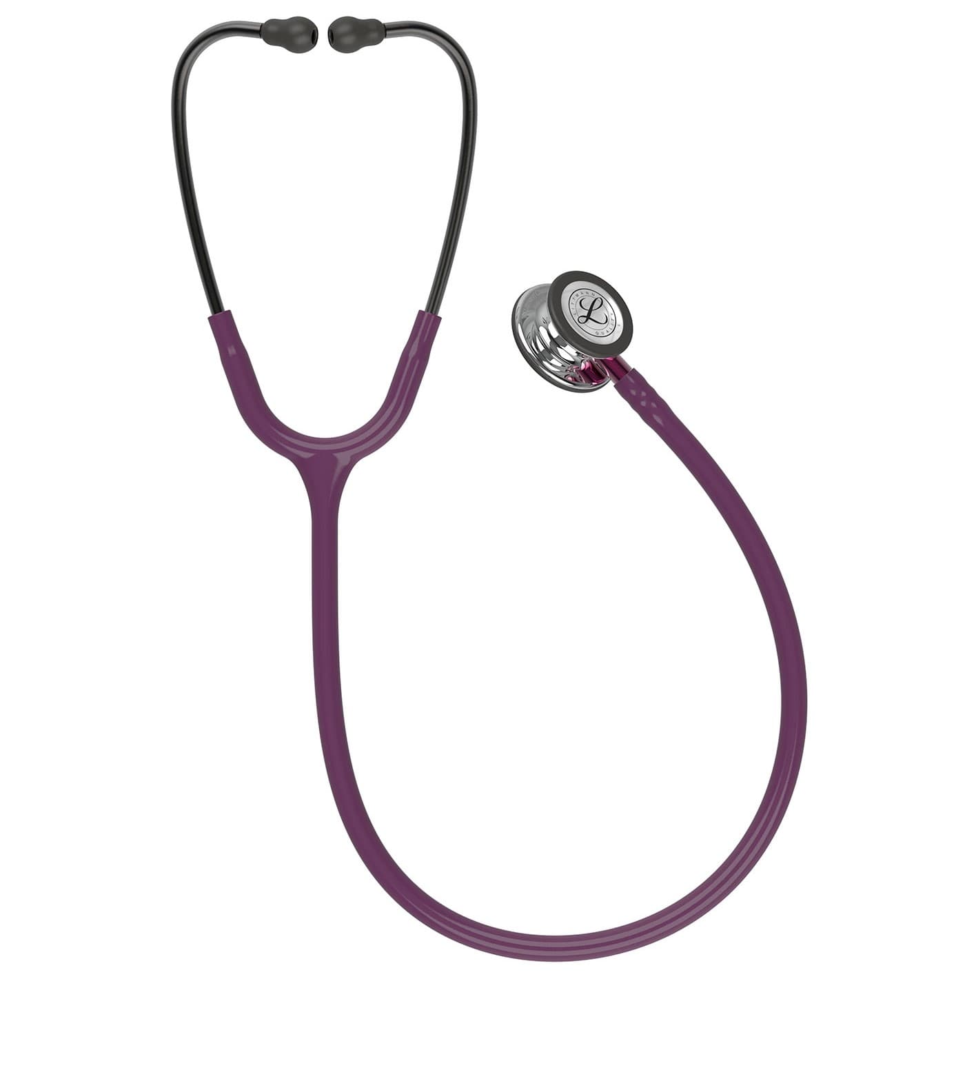 گوشی پزشکی لیتمن کلاس 3 بادمجانی آینه ای 5960