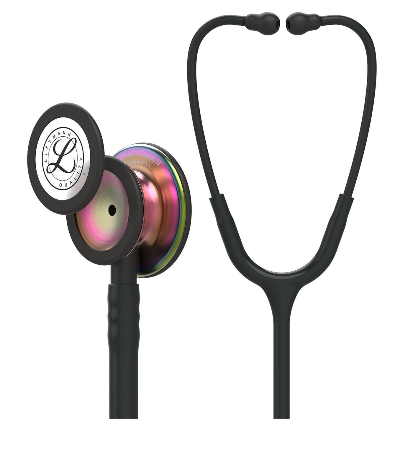 گوشی پزشکی لیتمن کلاس 3 مشکی رنگین کمانی 5870