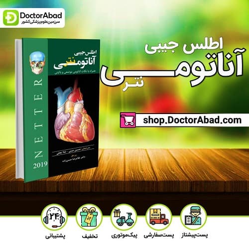 کتاب اطلس جیبی آناتومی نتر (انتشارات ابن سینا)