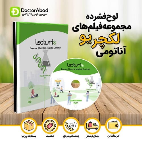 لوح فشرده مجموع فیلم های Lecturio آناتومی