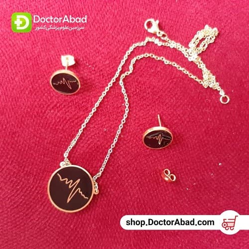 نیم ست طرح الکتروکاردیوگرام ( EKG )