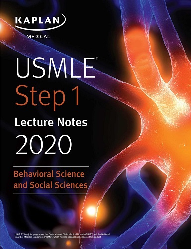 Kaplan USMLE Step 1 behavioral science 2020