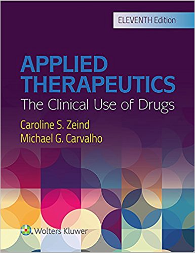 Applied Therapeutics ۱۱th Edition ۲۰۱۷